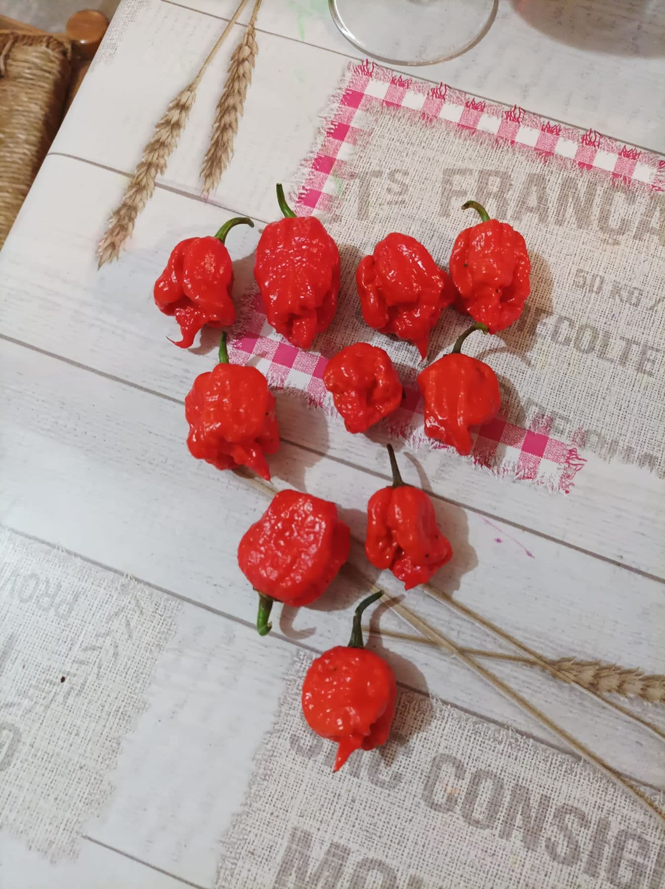 Scotch bonnet chillies